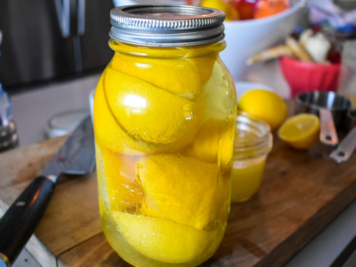 Cleaning: Lemon Vinegar